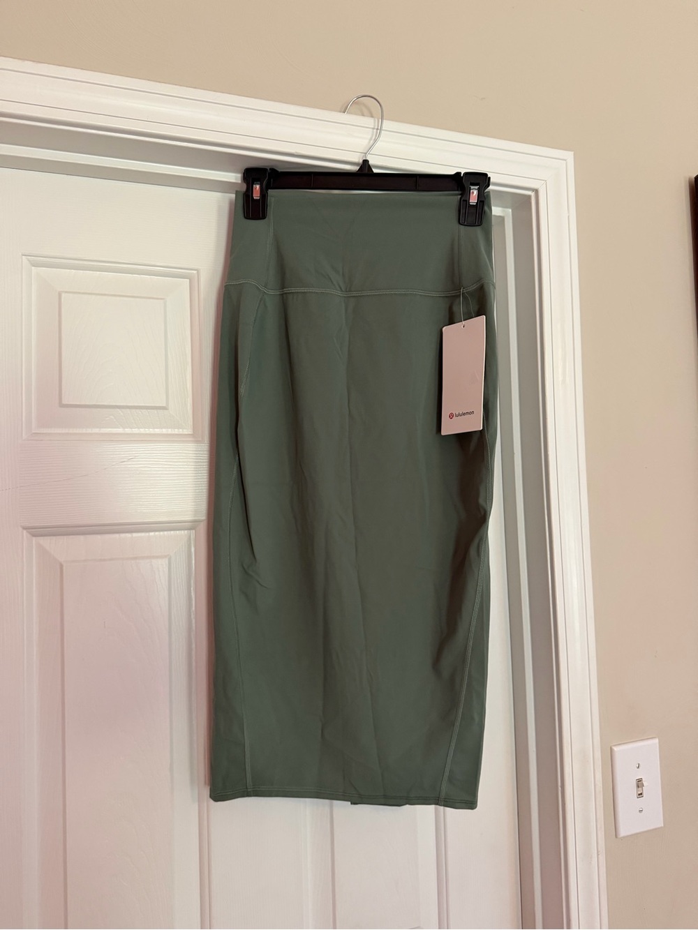 Lululemon Olive Green Midi Skirt